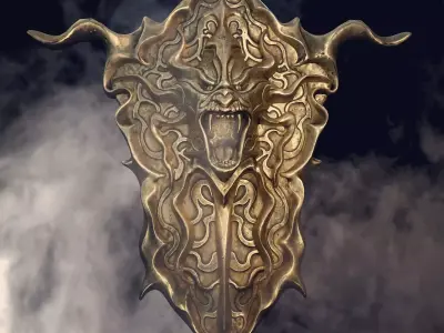 Shield fantasy  3D model