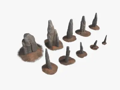 Rock Collection 3D model