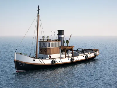 Tugboat Collection 3D model