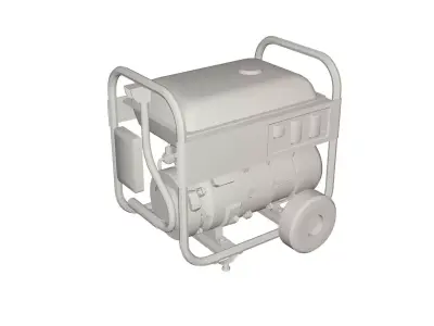 Portable generator 3D model purchase