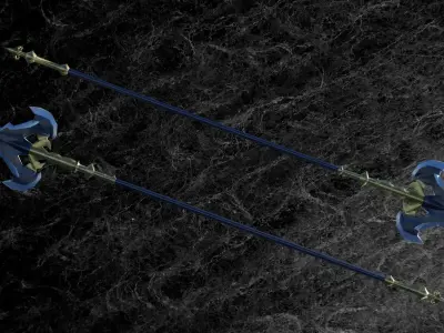 HEAVY SPEAR  Low-poly 3D model