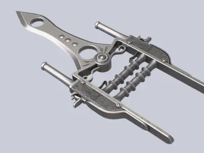 Katar  Low-poly 3D model