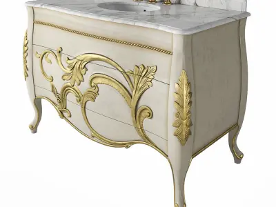 Sink Desiderio Due Dike 3D model