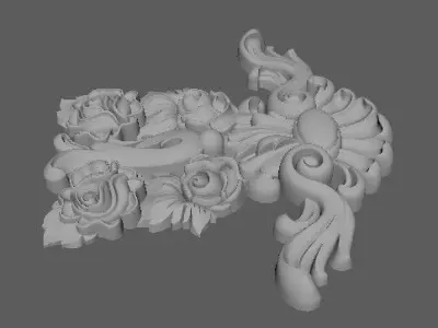 dekor ornament 3D model 231