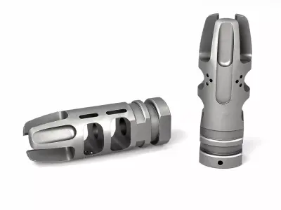 VG6 EPSILON 556 MUZZLE BRAKE Low-poly 3D model purchase