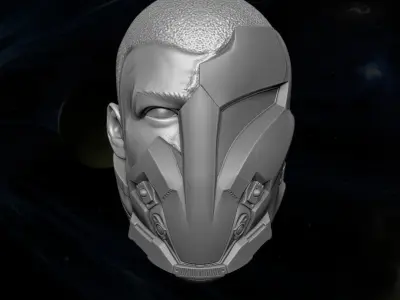 Arcann SW fan art head 3D printable File For Action Figures 3D print model purchase