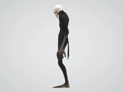 Shudderman Low-poly 3D model