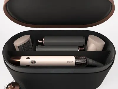 Dyson styler Airwrap long 3D model