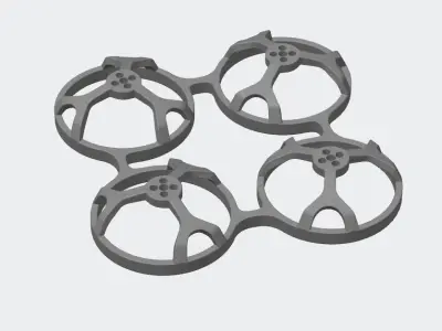 GEPRC Cinelog25 Protective ducts 3D print model