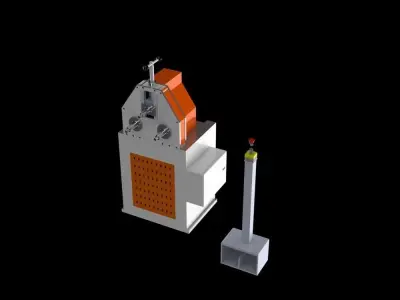 cintreuse piramidale  Free 3D model