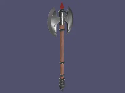 Axe pack Low-poly 3D model purchase