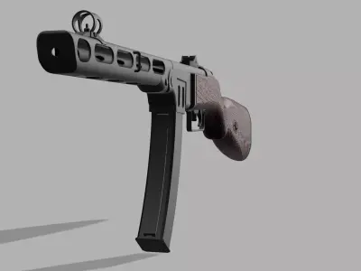 PPSH 41 3D print model purchase