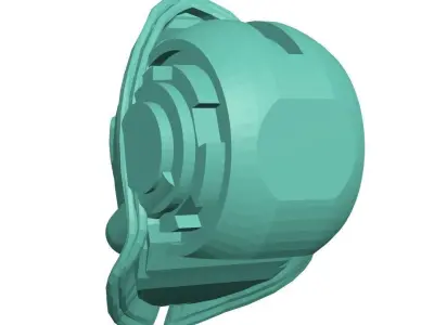 mask - antique 3D print model