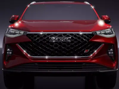 Haval F7x 2020 3D model
