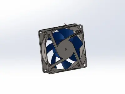 Fan for PC or Battery 3D model