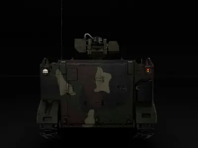 M113A2 RCWS 3D Model 3D model