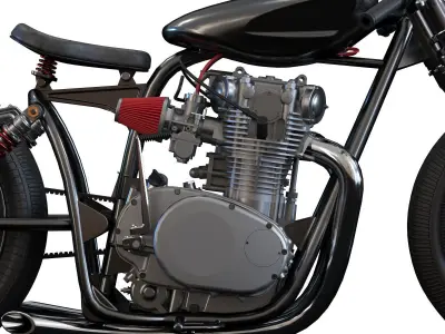 Yamaha XS Speical 3D model