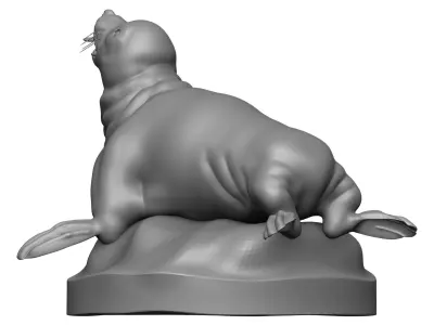 Sea Lion 3D model