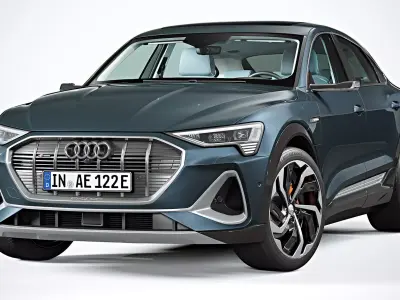 2021 Audi e-tron Sportback 3D model