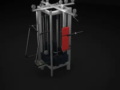 Cable Jungle Machine 3D model