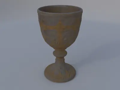 Ceremonial Wedding Chalice 3D model