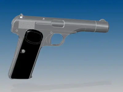FN Model 1922 3D model