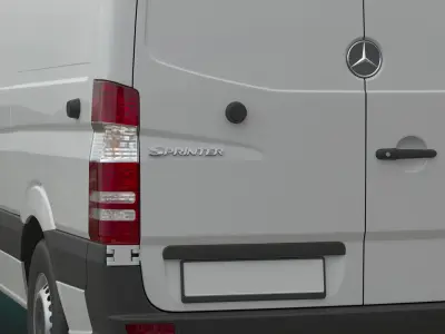 Mercedes-Benz Sprinter 2015 Panel Van L2H1 3D model