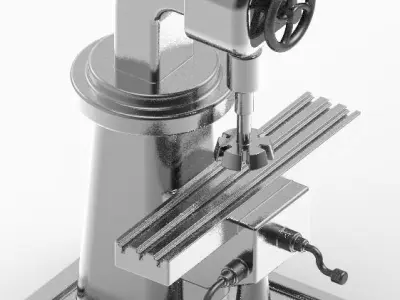 Stylish Milling Machine 3D print model
