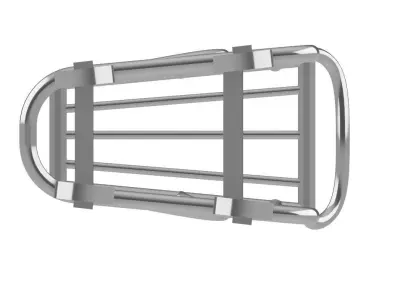 Shopping Cart Pendant 3D model