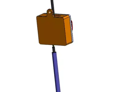 Fully automatic tool setting device 3D model