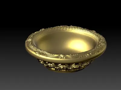 Antique bowl 3d model  3D model