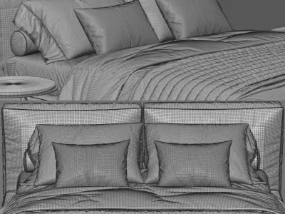 Novamobili Brick Bed 3D model