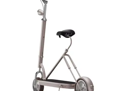 Bicycle electric scooters for adults 3D model