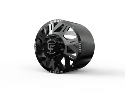 corleone front MONARCA DF dually wheel  3D print model