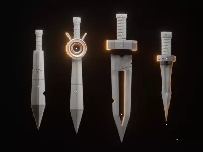 Stylize Sword Pack  3D model