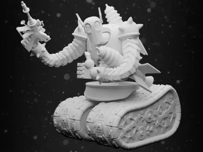 ARMY ROBOT 3D print model purchase