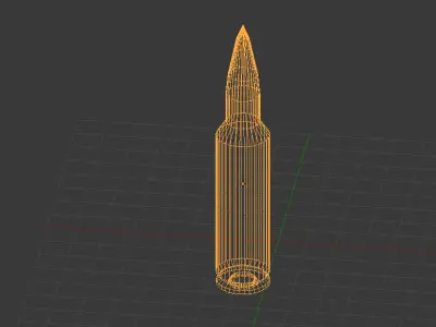 Bullet Free low-poly 3D model order