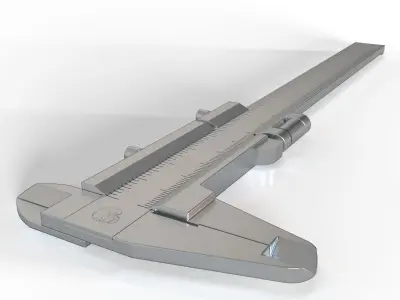 Vernier Free 3D model