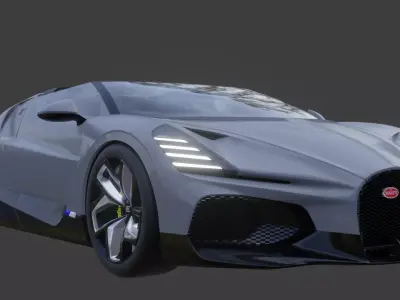 Bugatti Mistral 3D model