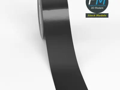 Duct tape mockup 2 3D model