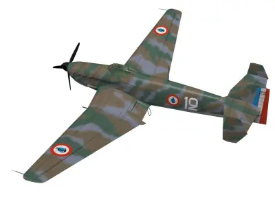 Loire Nieuport LN401 3D model