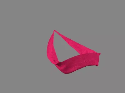 Dress collars scarves and necklaces decorated 3d models 3D model