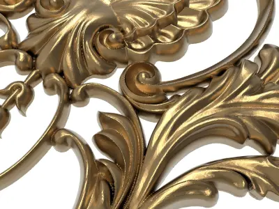  decorative pattern ready for 3D printing 3D model 499