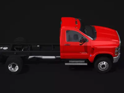 2020 Chevrolet Silverado 4500HD Regular Cab 3D model