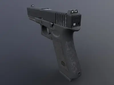 Glock 17 Gen 3 3D model