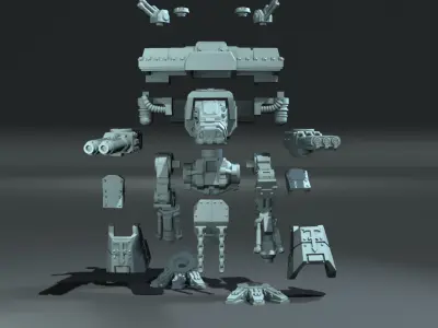Military dog 3D print model purchase