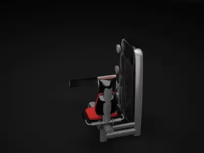 Rotary Calf Machine 3D model
