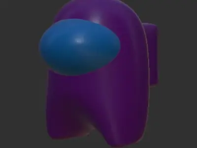 Among us -no - 3D model