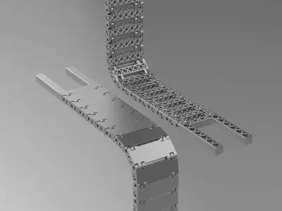 Resin Part Bracelet 3D print model
