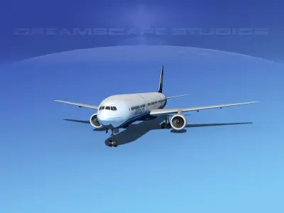 Boeing 777-300 MP Air Tours 3D model